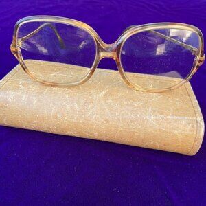 125 Rodenstock Eyeglass Frame Germany Brown Clear